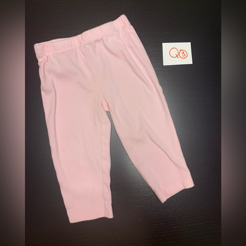 ⭐️4/$5.00⭐️ Carter’s 9m Plain Pink Pants